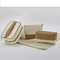 Cotton Canvas Organizing Bag Original Color Wood Grain Travel Washing and Storage Bag Set Environmentally Friendly Cork Makeup Bag