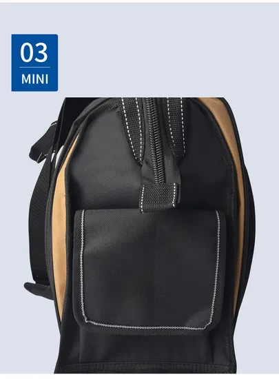 Multi-Functional Storage Thickened Wear-Resistant Large-Capacity Portable Installation Hardware Repair Bag