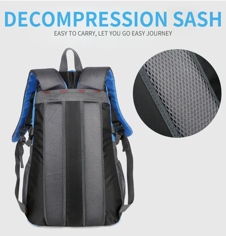 Mountaineering Outdoor Backpack Leisure Sports Bag Waterproof Backpack