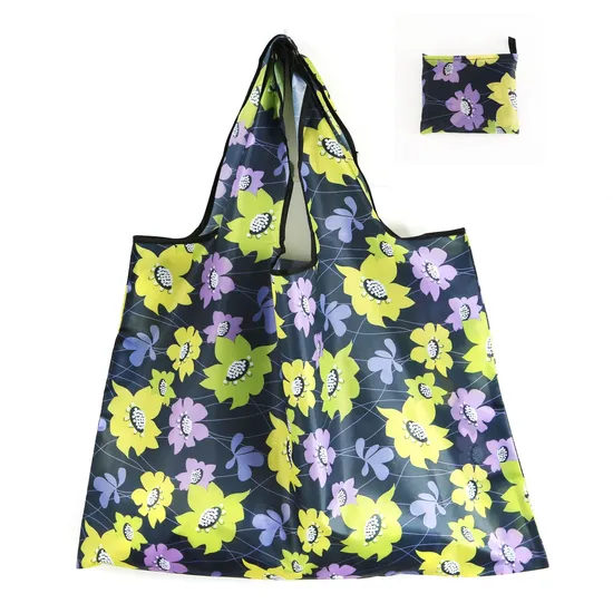 Oxford Cloth Foldable Eco-Friendly Shopping Bag Hand in Hand with Storage Bag Large Capacity Supermarket Shopping Bag