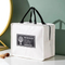 Travel Cosmetics Storage Bag PU Waterproof Wash Bag Cute Women′s Makeup Bag Large Capacity Lunch Box Bag Handbag