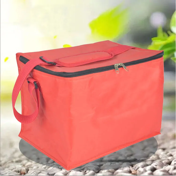 Aluminum Foil Thickened Large-Capacity Oxford Cloth Portable Fresh Refrigerated Insulated Bag