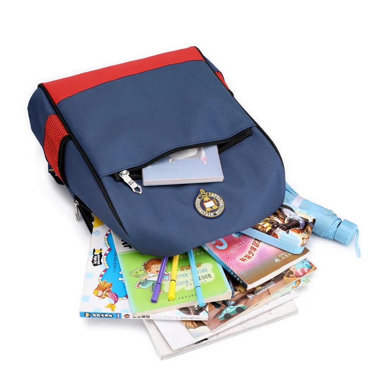 Logo Printed British Style Casual Versatile Backpack