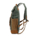 Retro Waterproof Large Capacity Contrasting Leather Shoulder Bag