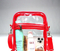 Cross Body Adjustable Zipper Transparent Storage Bag
