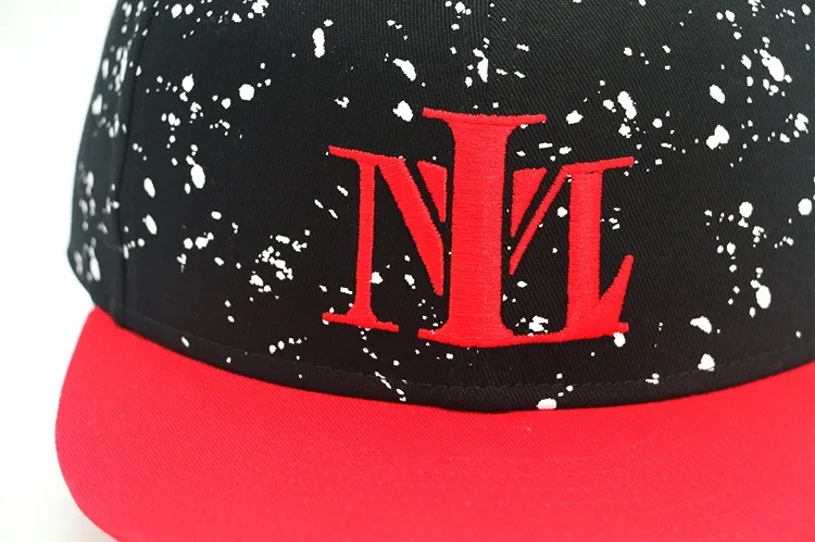 Embroidered Custom Flat Brim Baseball Cap