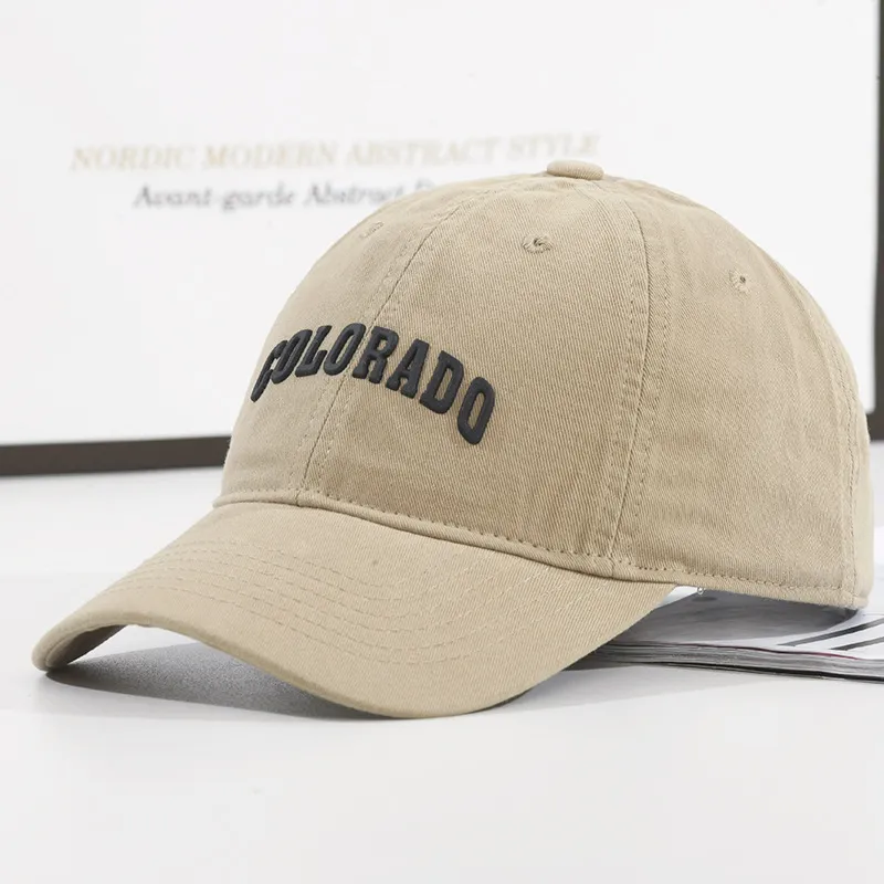 Letter Soft Top Fashion Sunscreen Baseball Hat