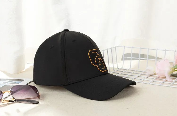 Alphabet Three-Dimensional Embroidered Logo Waterproof Versatile Baseball Cap