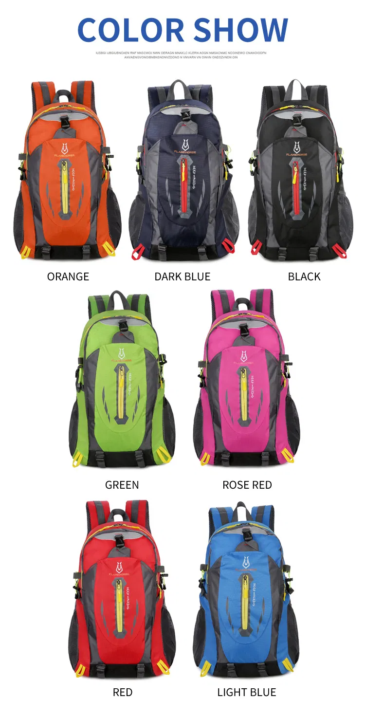 Mountaineering Outdoor Backpack Leisure Sports Bag Waterproof Backpack