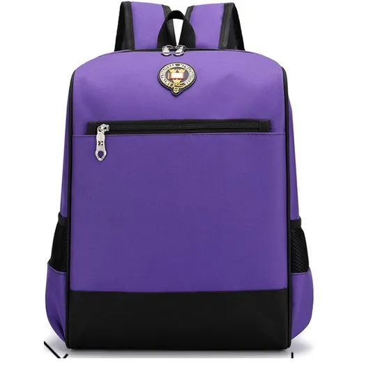 Logo Printed British Style Casual Versatile Backpack