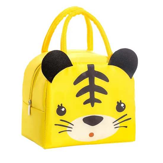 New 3D Cartoon Portable Bento Student Insulated Bag