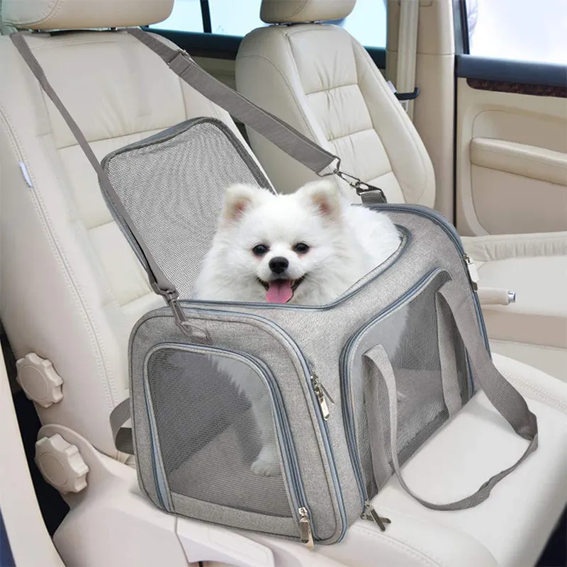 Hand-Held Portable Small Foldable and Breathable Pet Backpack