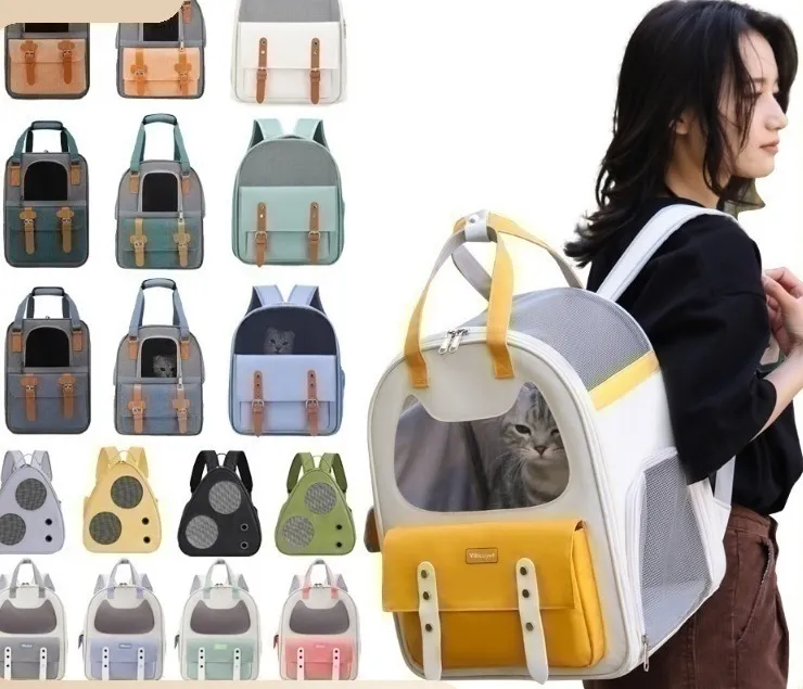 Portable Breathable Oxford Bouan Scratch Pet Bag