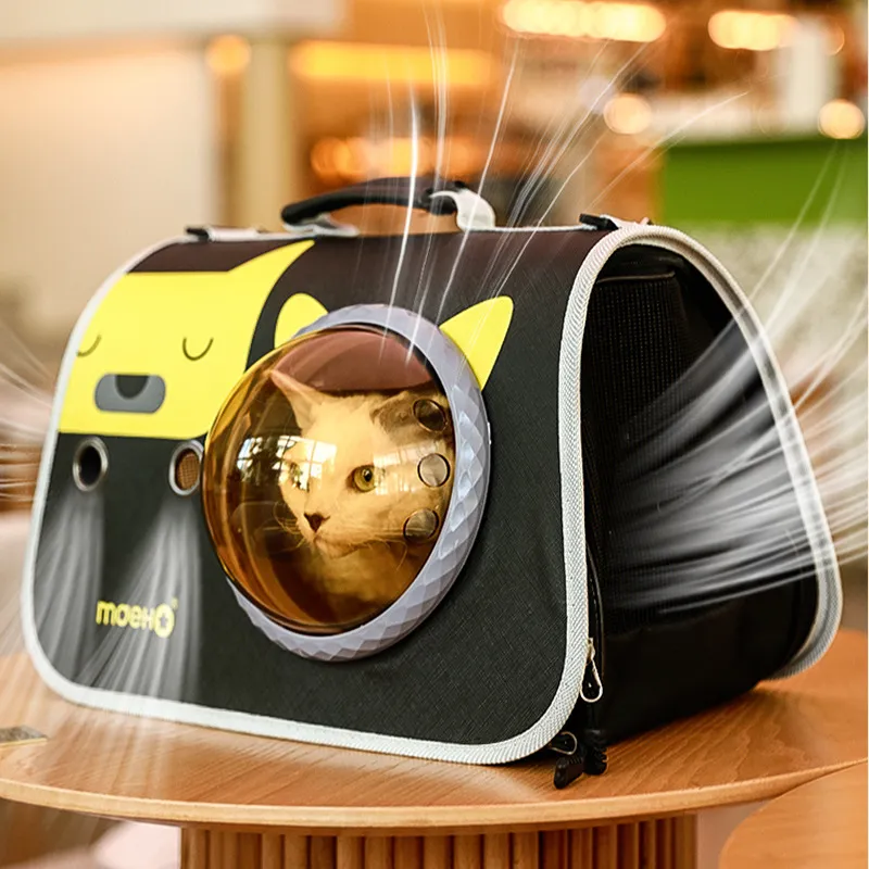 Portable Space Capsule with Hand-Held Foldable Shoulder Backpack