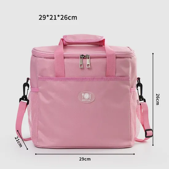 Insulated Bento Bag for Primary School Students Hand-Held Waterproof Thickened Aluminum Foil Lunch Bag
