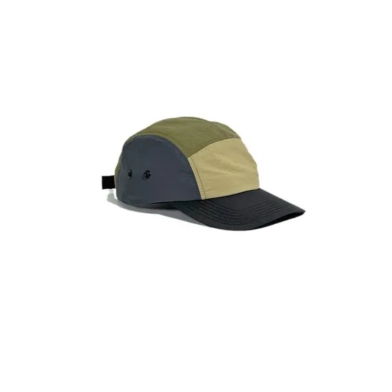 Color Blocked Quick Drying Hip-Hop Flat Brimmed Outdoor Sports Baseball Cap