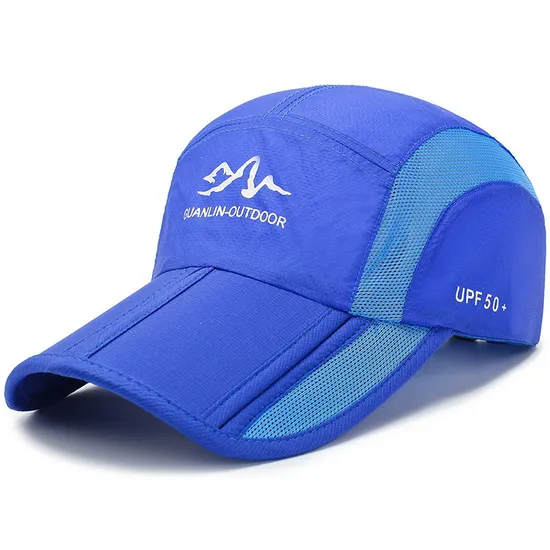 Foldable Mesh Quick Drying Baseball Cap