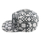Flat Brim Color Blocking Embroidered Printed Baseball Cap