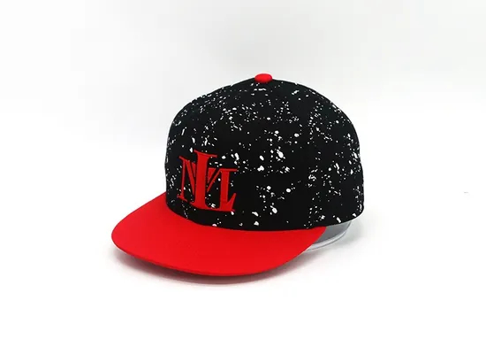 Embroidered Custom Flat Brim Baseball Cap