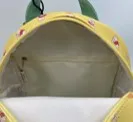 Yellow Double Layer Cute Bear Casual Backpack